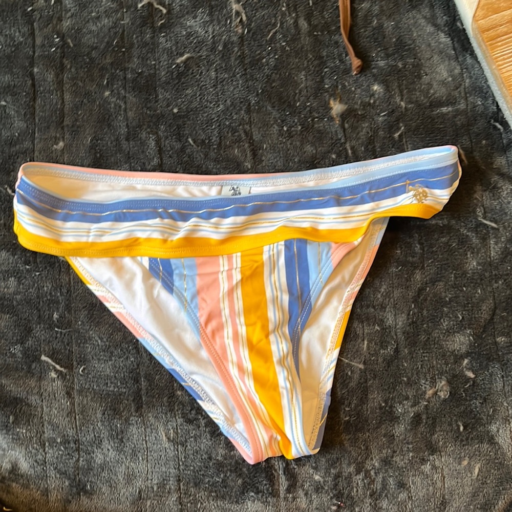 Swimsuit bottoms striped